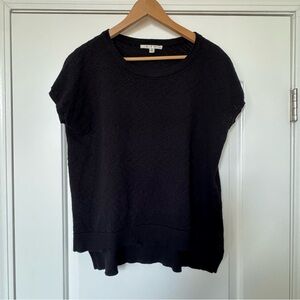 Cyrus Black Short Sleeve Top